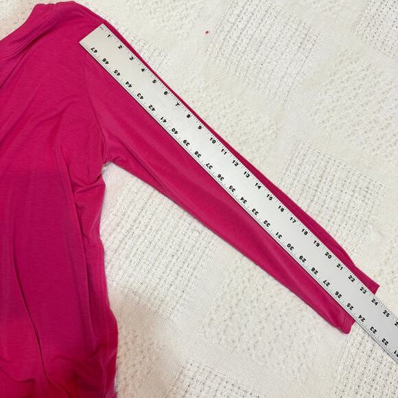 Athleta medium threadlight modal relaxed pleat back top TLS1 2585 - Picture 4 of 10